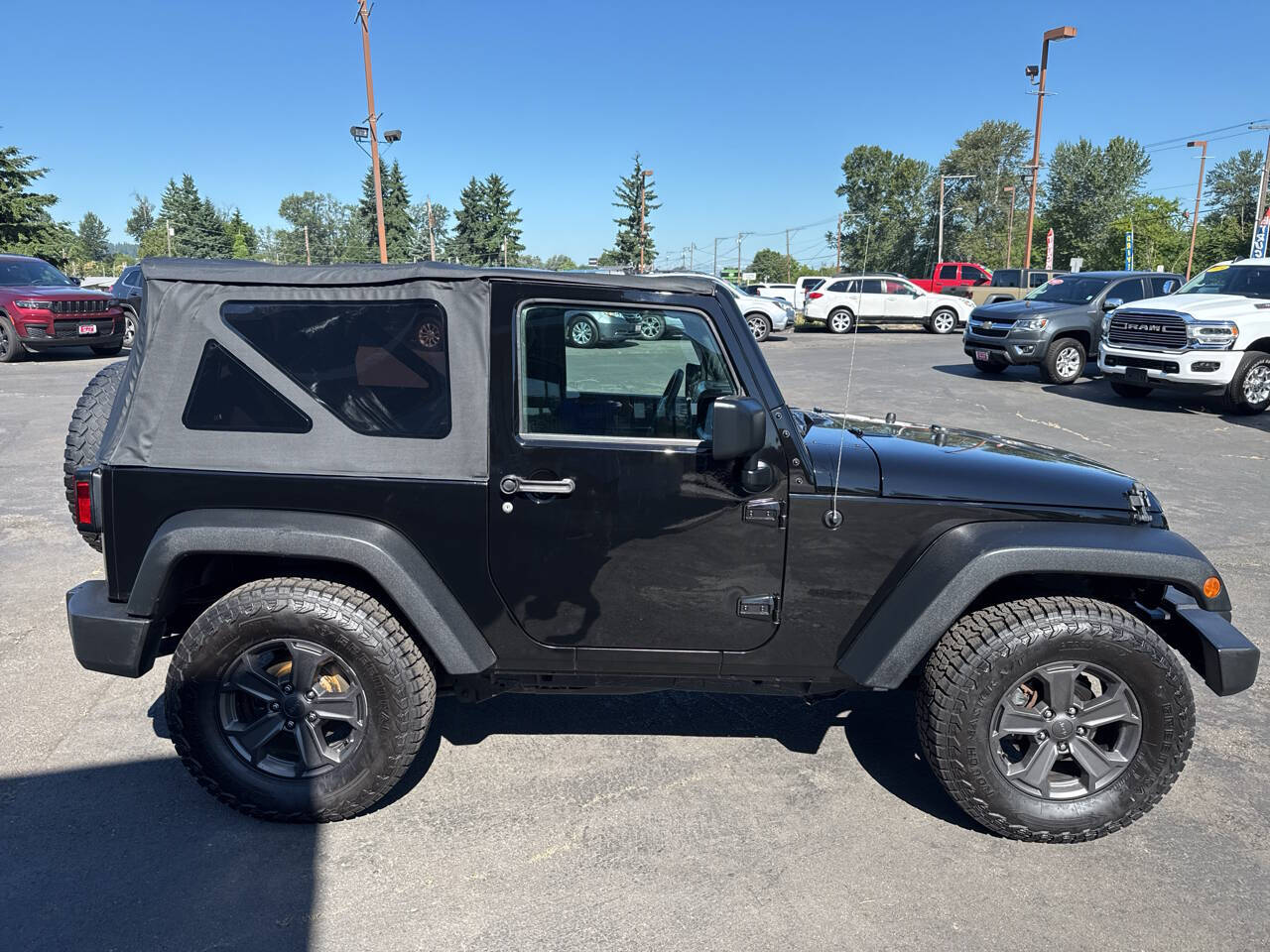 used 2018 Jeep Wrangler JK car, priced at $17,999